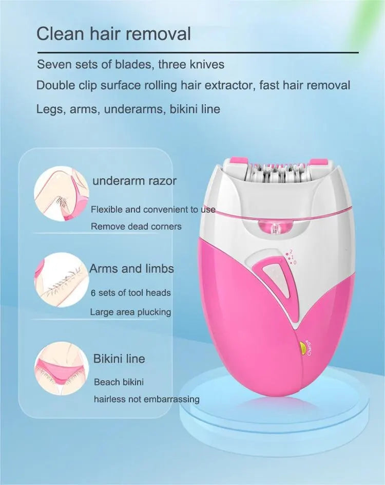 Lisa Deluxe Rechargeable Epilator